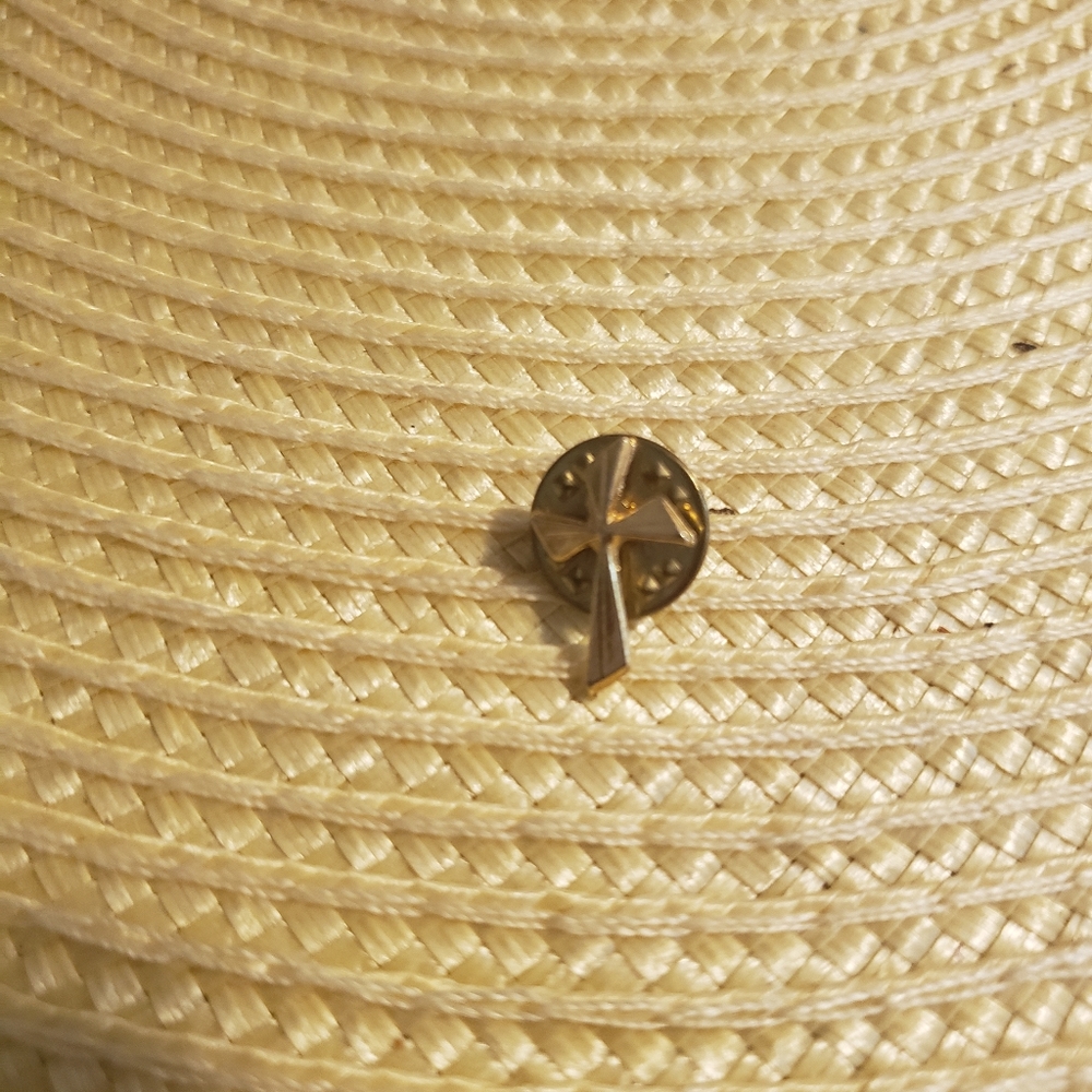 Vintage Men's Cross Tie Pin